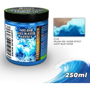 Plastikový model Water Effect Gel – Light Blue (250 ml)