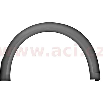 02-7/06 plastový lem zadního blatníku (s pravými posuvnými dveřmi) P