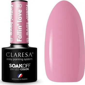 Lak na nehty Gel lak CLARESA® Fallin Love 8 5ml