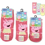 Dětské ponožky PRASÁTKO PEPPA, 3 páry - různé velikosti Velikost: 31 - 34