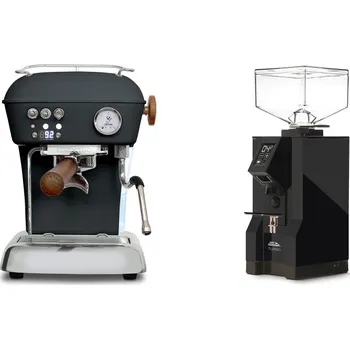 Kávovar Ascaso Dream PID, Anthracite + Eureka Mignon Turbo, BL black