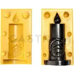 Silikonová forma na cukrovou hmotu nebo čokoládu ve tvaru svíčky - 70x150 mm | SILIKOMART, SugarFlex Gold