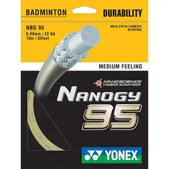 Badminton Badmintonový výplet YONEX NANOGY 95 10m