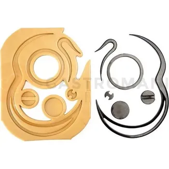 Čokoládová tyčinka Silikonová forma na cukrovou hmotu nebo čokoládu ve tvaru měsíce mezi mraky | SILIKOMART, SugarFlex Gold