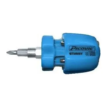 Šroubovák Šroubovák s bity 6ks Picquic Stubby - modrý