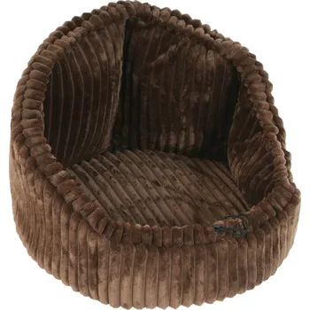 Pelíšek pro psa Pelíšek pro psy a kočky Adriana Stripe 55 cm hnědá