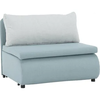 Křeslo Rozkládací křeslo, mentolová / krémová, Keny NEW