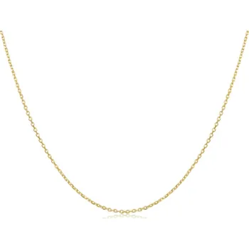 Šperk For Silver Stříbrný klasický řetízkový náhrdelník - Stříbro 925 Druh barvy: Zlatá