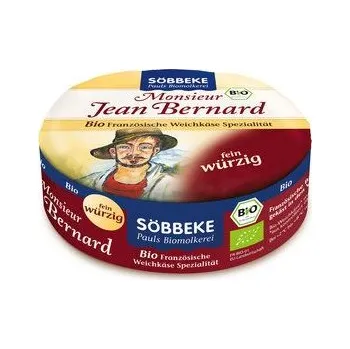 Mléko Söbbeke Měkký sýr Monsieur Jean Bernard pikantní 200g bio