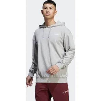 Pánská mikina adidas Mikina Terrex Logo IB6564 Šedá Regular Fit M