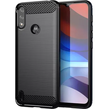 Forcell kryt Carbon Case Motorola Moto E7i Power , černá, 9145576232019