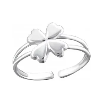 Náušnice For Silver Prsten na nohu KVĚT - stříbro 925