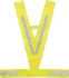 reflexní vesta M Wave reflexní vesta trojúhelníková žlutá M/L