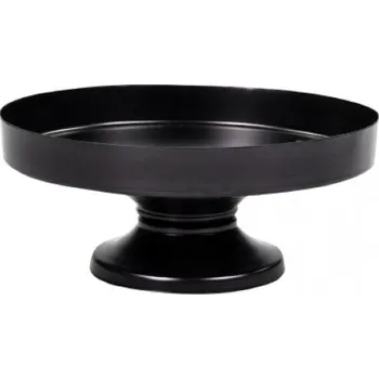 Bastion Collections PODNOS NA NOZE černý kov, 22x12,5cm RR/CAKE 001 BL
