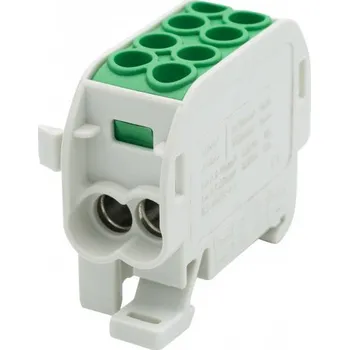 svorka Svorkovnice rozbočovací HLS 100A-2 (1x25,1x16 / 1x25,1x16) - zelená