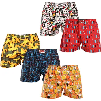 Trenýrky 5PACK pánské trenky Styx art klasická guma vícebarevné (5A1539349) S Možnost vrácení zboží ZDARMA do 120 dnů!