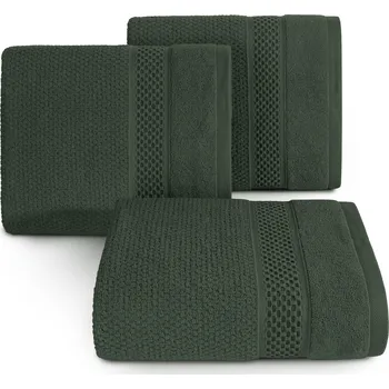 Ručník BAVLNĚNÝ RUČNÍK DANNY 30X50 CM ZELENÁ