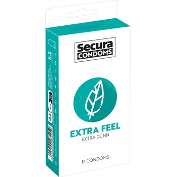 Kondom Secura Extra Feel - ultra tenké kondomy 12 ks