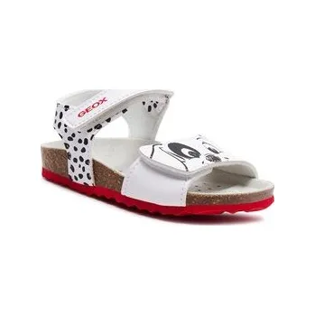 Dámská obuv Geox Sandály B Sandal Chalki Girl B452RB 0003W C0404 S Bílá 24