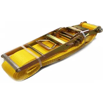 Upínací popruh Ganas spol. s.r.o. TEXTILNÍ UPÍNACÍ PÁS S RÁČNOU JEDNODÍLNÝ 10t Nosnost: 10000 kg, Délka: 4 m, Šířka pásu: 75 mm