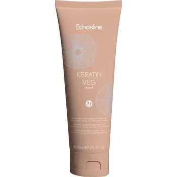 Vlasová regenerace Echosline Keratin Veg Mask - Intenziní obnovující maska 300 ml