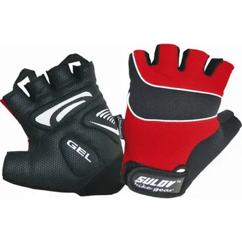 Cyklistické rukavice Cyklorukavice SULOV® CHAMPION, vel. S, červené Oblečení velikost: S