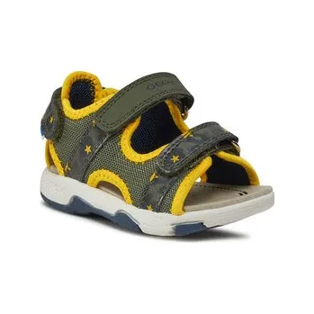 Dámské sandále Sandály Geox B Sandal Multy Boy B450FA 014CE C0629 M Khaki 20