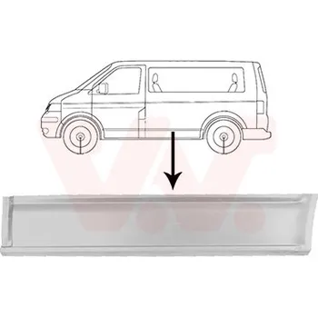 Blatník karosérie VAN WEZEL Boční stěna 5896110