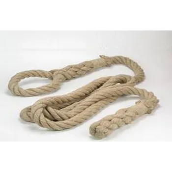 Lany Ganas spol. s.r.o. Konopné lano s okem Nosnost: 7800 kg, Délka: 5 m, Průměr lana: ø36