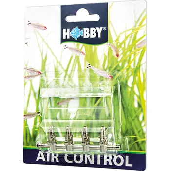 Kompresor do akvária Hobby Air Control rozdělovač vzduchu 4cestný
