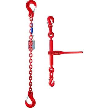 Upínací popruh Ganas spol. s.r.o. NAPÍNACÍ ŘETĚZ Ø 10 - Tř.10 (Typ - V) 4000Kg Nosnost: 4000 kg, Délka: 5 m, Průměr řetězu: ø 10 mm