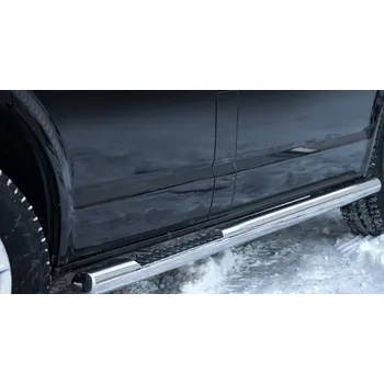 Auto-moto Boční schod nerez se žebrovaným nášlapem VW T5, 2003-2015 (88.T5-R0076-PR-01-DC)