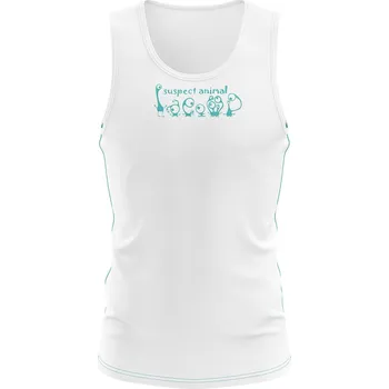 Dětský funkční nátělník EMILY bílá Bamboo Ultra - Azurová / 110