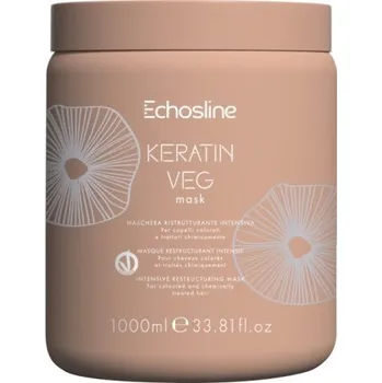 Vlasová regenerace Echosline Keratin Veg Mask - Intenzivní obnovující maska 1000 ml