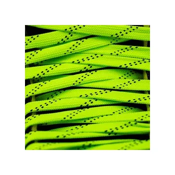 Voskované tkaničky Hockey Bear Světle zelené, Délka 240 cm