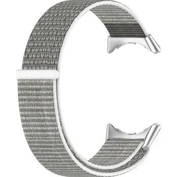 Příslušenství k chytrým hodinkám eses Nylonový řemínek na suchý zip pro Google Pixel Watch 1, 2 - Šedý