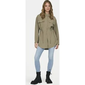 Dámská bunda ONLY Bunda pro přechodné období Nadine 15308614 Khaki Regular Fit XS