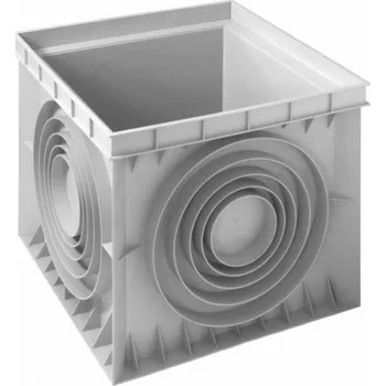 Covernit Revizní šachta šedá 700 x 700 mm