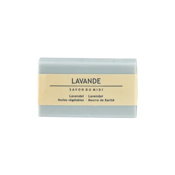 Mýdlo Savon du Midi Mýdlo s bambuckým máslem LEVANDULE 100g eco
