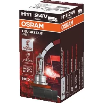 Autožárovka žárovka H11 24V 70W PGJ 19-2 TRUCKSTAR PRO - o 120% více světla a životnosti, otřesuvzdorná OSRAM