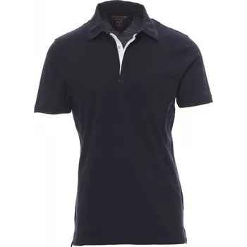 Pánské tričko PAYPER CHIC polokošile pánská krátký rukáv - NAVY XXXL