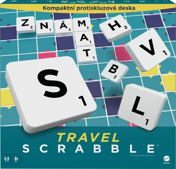 Cestovní hra Mattel Scrabble cestovní CZ