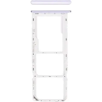 Originál Držák / Slot SIM karty Samsung Galaxy A22 5G SM-A226 fialový