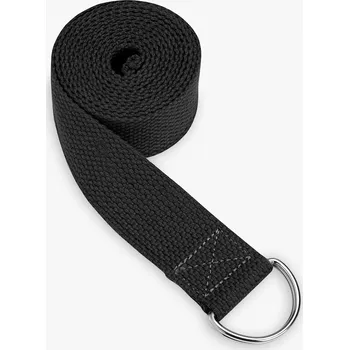 podložka na cvičení Pásek na Jógu SEDCO YOGA STRAP 180 cm černá