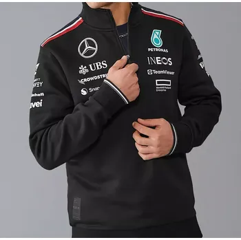 Pánská mikina Originální Mikina Mercedes F1 Racing (Mercedes mikina doprava zdarma)