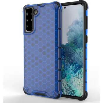 Pouzdro na mobilní telefon Forcell Odolné pouzdro Honeycomb Armor na mobil Samsung Galaxy S22+ (S22 Plus) , modrá, 9145576244913