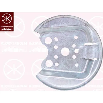 Brzdový kotouč Ochranný plech proti rozstřikování, brzdový kotouč KLOKKERHOLM 5508879