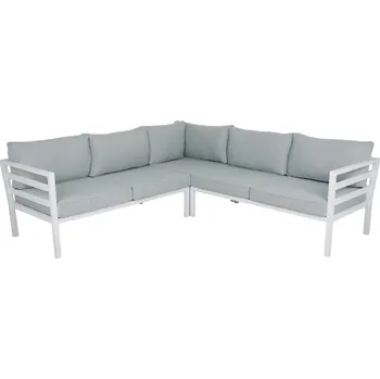 Zahradní lehátko Brafab Záhradná sedačka biela WELDON