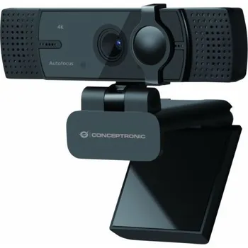 Webkamera Conceptronic AMDIS07B 4K-UltraHD Autofokus-Webcam