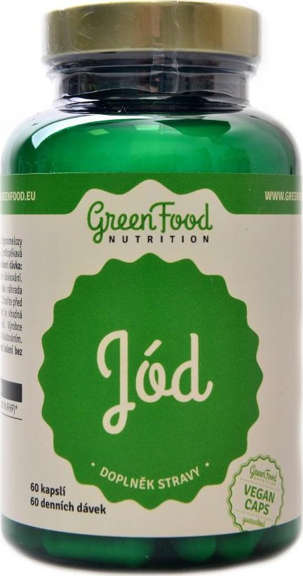 foto  GreenFood Nutrition Iodine 150 mcg 60 cps.